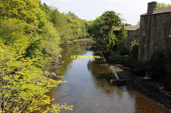 Photo 6"x4" River Ure at Aysgarth Aysgarth c2013