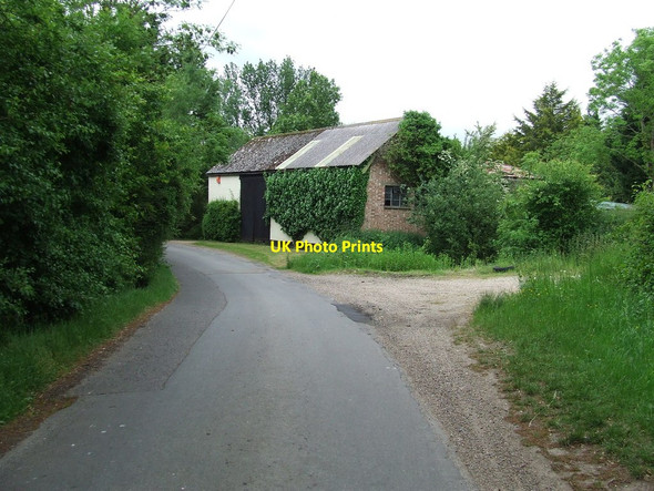 Photo 6"x4" Farm Building Goose Green\/TM1187 c2013
