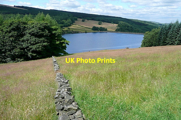Photo 6"x4" Errwood reservoir Fernilee c2012