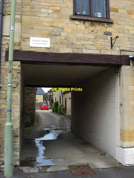 Photo 6"x4" Entrance to Janets Mews, 100 Corn Street, Witney, Oxon Witney c2011