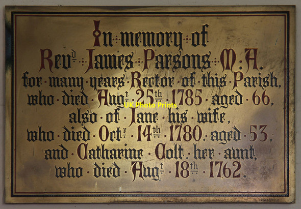 Photo 6"x4" St Michael & St Martin, Eastleach Martin - Brass Eastleach Martin c2013