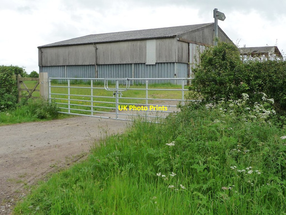 Photo 6"x4" Bridleway signpost, west side of Fosse Lane Thistleton\/SK9117 c2013