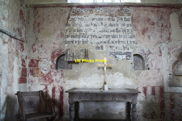 Photo 6"x4" St John the Baptist, Inglesham - Sanctuary Lechlade on Thames c2013