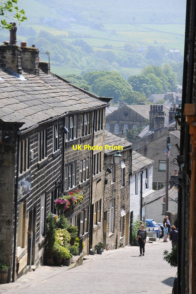 Photo 6"x4" Main Street, Haworth Haworth c2013