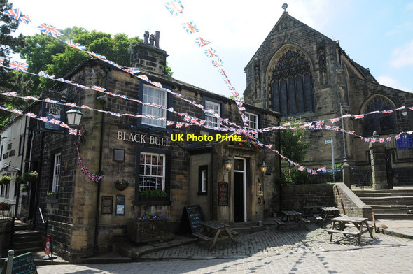 Photo 6"x4" Black Bull Haworth c2013