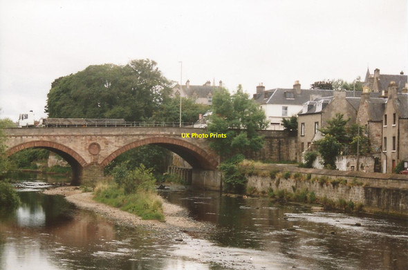 Photo 6"x4" The A96 crosses the River Nairn Nairn c1995