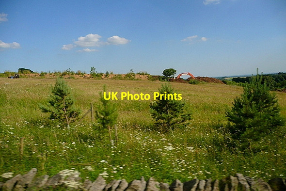 Photo 6"x4" Can you see the caravan park? Alsop en le Dale c2012
