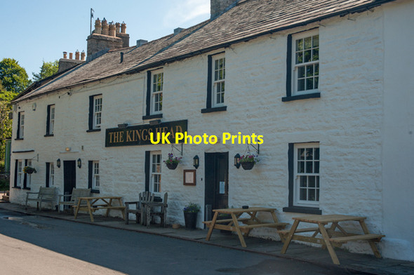 Photo 6"x4" The Kings Head Hotel Greenside\/NY7104 c2013