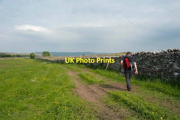 Photo 6"x4" Bridleway to Ravenstonedale Greenside\/NY7104 c2013