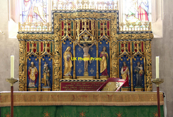 Photo 6"x4" St John the Baptist, Cirencester - Reredos Cirencester c2013