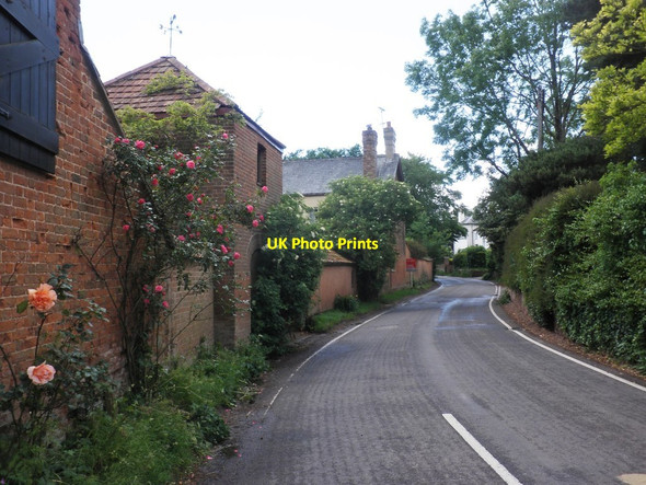 Photo 6"x4" Main road through Rowford Rowford c2013
