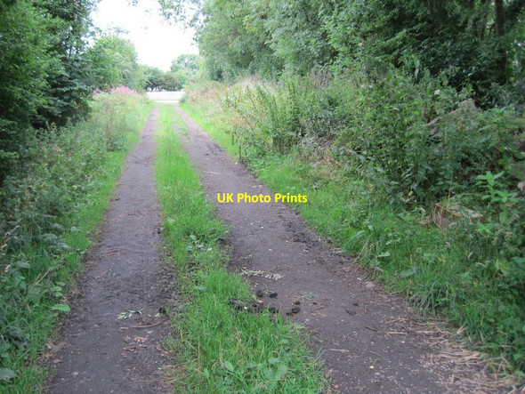 Photo 6"x4" Husthwaite Gate railway station (site), Yorkshire Husthwaite c2010