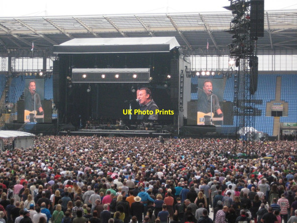 Photo 6"x4" Bruce Springsteen at the Ricoh Arena Longford\/SP3483 c2013 P1