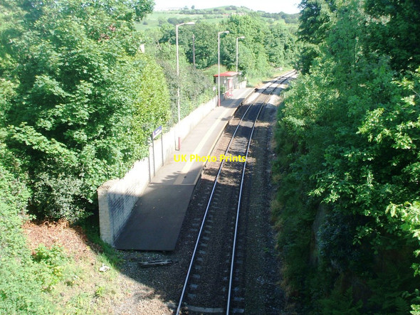 Photo 6"x4" Berry Brow railway station, Yorkshire Armitage Bridge c2009