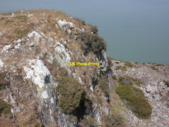 Photo 6"x4" Cliffs on Minehead Bluff Allerford\/SS9047 c2013