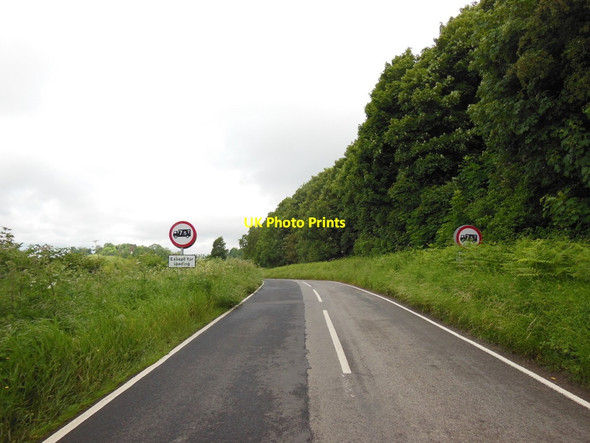 Photo 6"x4" Looking west at Oswaldkirk Hag Oswaldkirk c2013