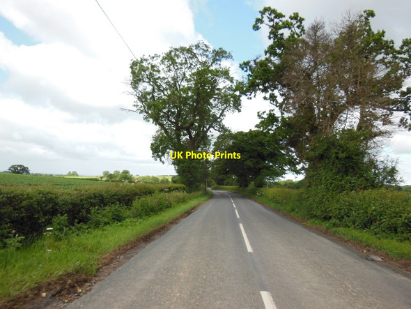Photo 6"x4" Thirsk Bank (road) towards the A19 Coxwold c2013