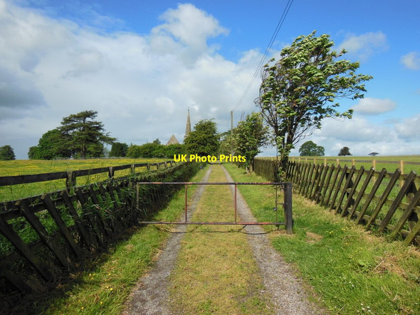Photo 6"x4" A path leading to All Saints Church Great Thirkleby c2013
