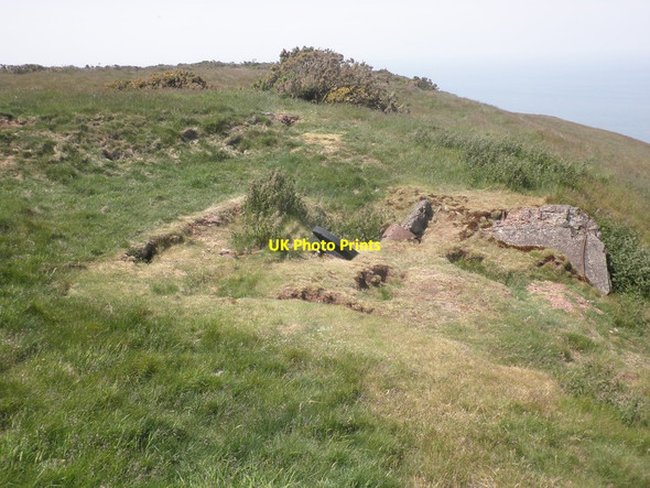 Photo 6"x4" Remains of WW2 bunker, above East Combe Allerford\/SS9047 c2013