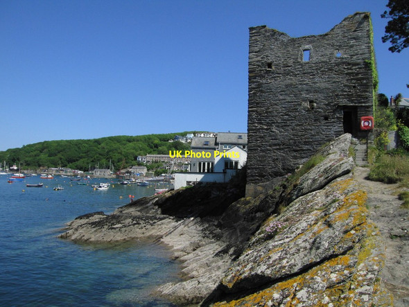 Photo 6"x4" The Blockhouse at Polruan Fowey c2013