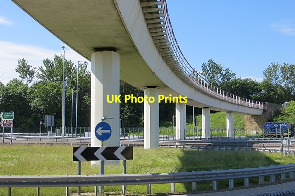 Photo 6"x4" Railway bridge, Jarrow Jarrow c2013