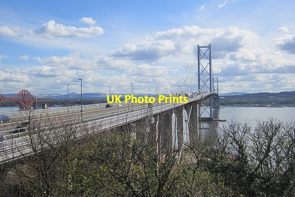 Photo 6"x4" Forth Road Bridge Queensferry\/NT1278 c2013