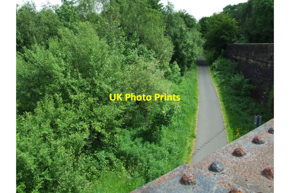 Photo 6"x4" Site of Bridge of Weir railway station Bridge of Weir c2013
