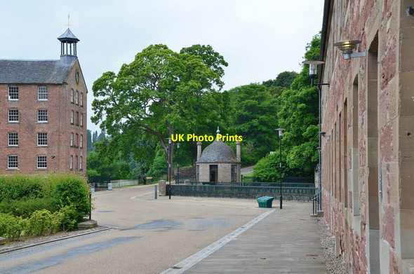 Photo 6"x4" Gatehouse and mills, Stanley Mills Stanley\/NO1033 c2013