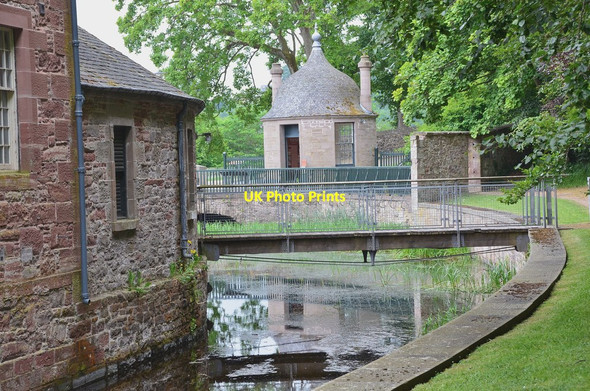 Photo 6"x4" Mill lade and gatehouse, Stanley Mills Stanley\/NO1033 c2013