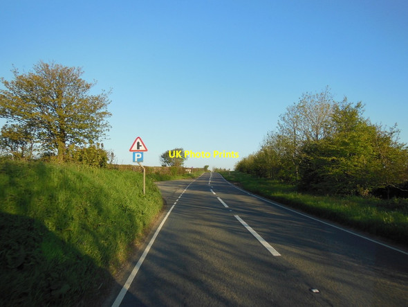 Photo 6"x4" The A395 towards Pipers Pool Kennards House c2013