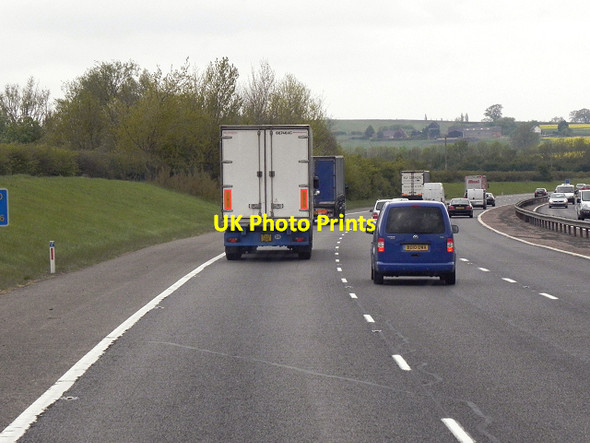 Photo 6"x4" Northbound M40, Little Dassett Northend\/SP3952 c2013