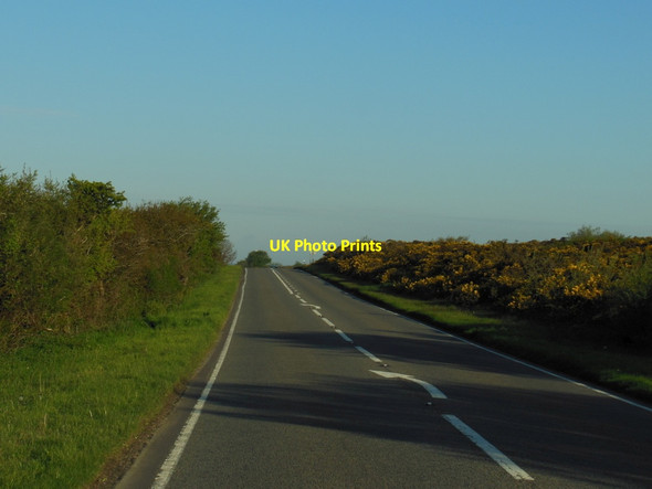 Photo 6"x4" The A395 a Downhead Lower Tregunnon c2013