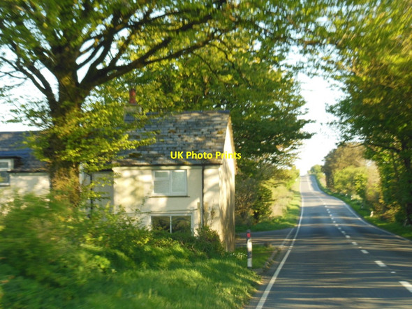 Photo 6"x4" The A395 at Cold Northcott Farm Cold Northcott c2013
