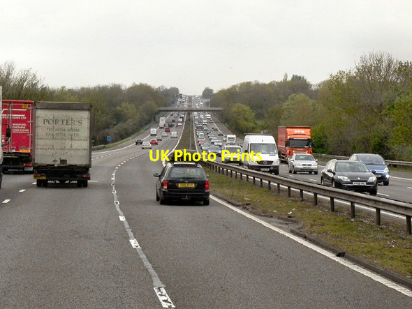 Photo 6"x4" M6 Northbound Whitgreave c2013
