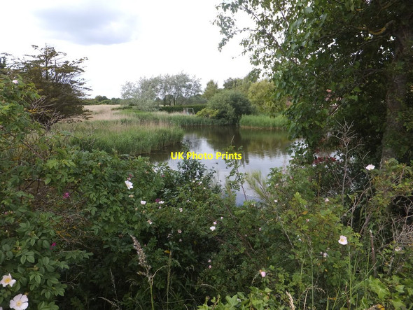 Photo 6"x4" The mill pond at Sidlesham Quay Sidlesham c2013