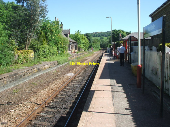 Photo 6"x4" Brockholes railway station, Yorkshire Brockholes\/SE1411 c2009