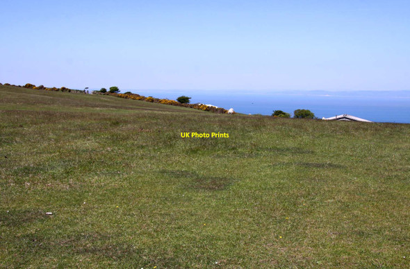 Photo 6"x4" Looking across Countisbury Common towards Kipscombe Farm Countisbury c2013