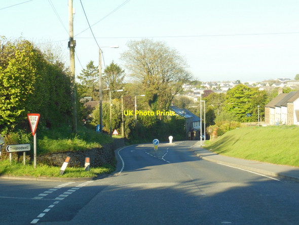 Photo 6"x4" The A39 at Camelford Tregoodwell c2013