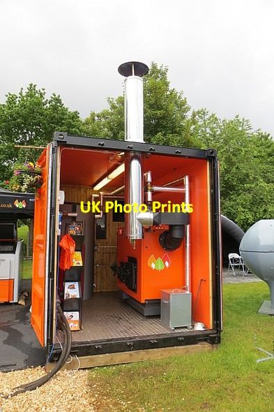 Photo 6"x4" Biomass generator Ratho Station c2013