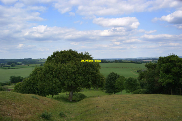 Photo 6"x4" View from the top of Knole Hill Knole\/ST4825 c2013