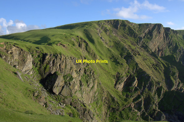Photo 6"x4" Cliffs at Sothers Geo, Hermaness Burrafirth c2013