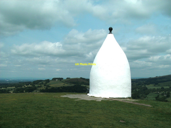 Photo 6"x4" White Nancy on Kerridge Hill Bollington c2013