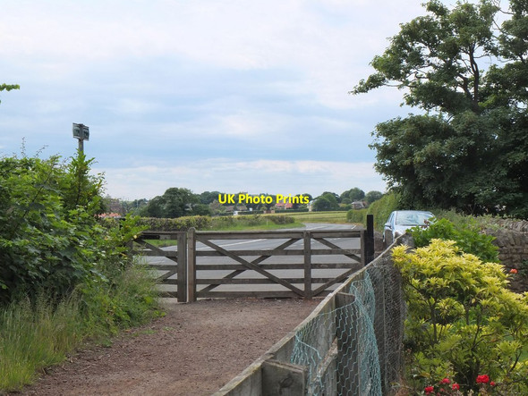 Photo 6"x4" John Muir Way joins the A198 Gullane c2013