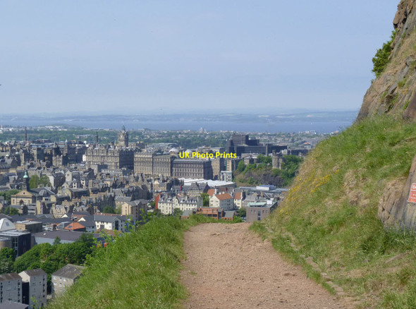 Photo 6"x4" Edinburgh from the Radical Road Edinburgh c2013