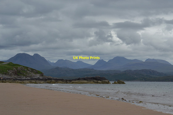 Photo 6"x4" The Torridon mountains, from Big Sand beach Big Sand c2013