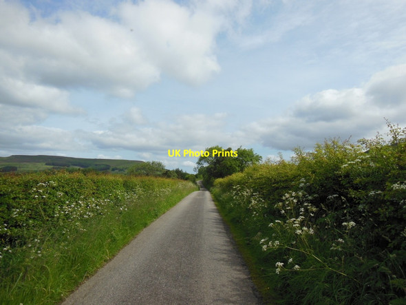 Photo 6"x4" A minor road towards Urra Seave Green c2013