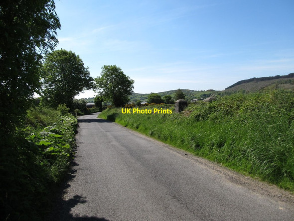 Photo 6"x4" View south along Ballynamona Road Jonesborough c2013