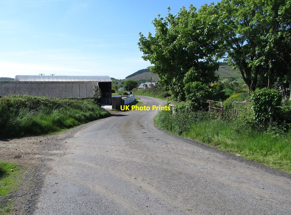 Photo 6"x4" Farm sheds on the winding Ballynamona Road Jonesborough c2013