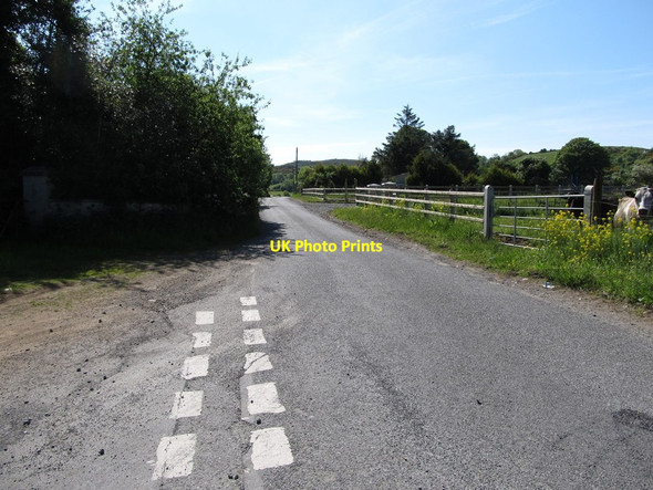 Photo 6"x4" View south-eastwards along Carrickbroad Road Jonesborough c2013