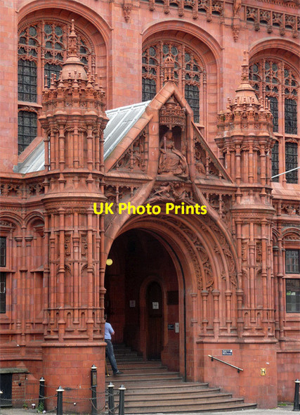 Photo 6"x4" Detail of Victoria Law Courts, Corporation Street, Birmingham Birmingham c2011